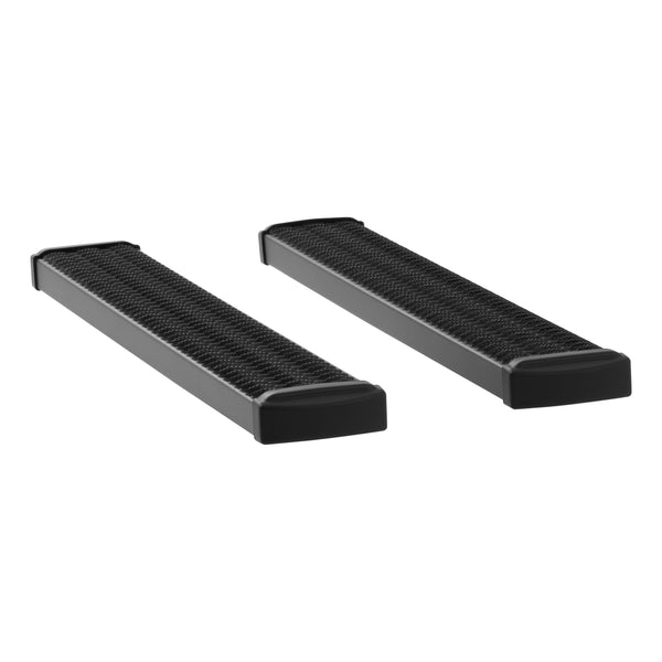 Grip Step 7" x 54" Black Aluminum Running Boards, Select Silverado, Sierra HD