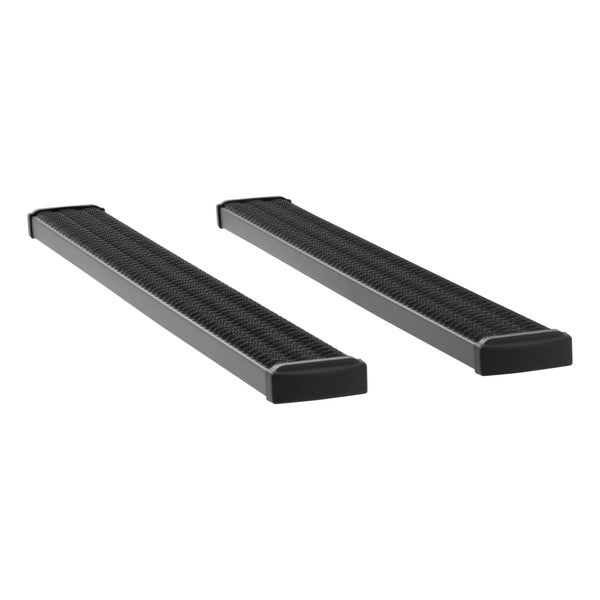 Grip Step 7" x 78" Black Aluminum Running Boards, Select Ford F-150