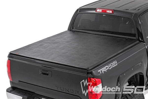 Soft Tri-Fold Bed Cover | 5'7" Bed | Toyota Tundra 2WD/4WD (2007-2025)
