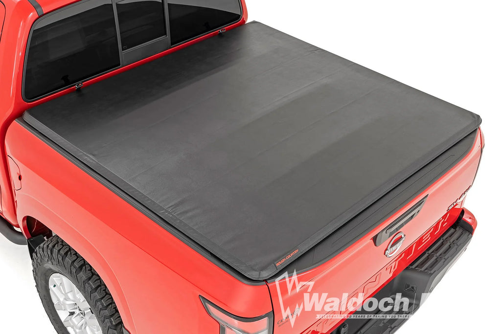 Soft Tri-Fold Bed Cover | 5' Bed | Nissan Frontier 2WD/4WD (2022-2025)
