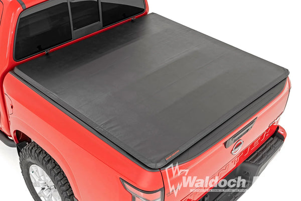 Soft Tri-Fold Bed Cover | 5' Bed | Nissan Frontier 2WD/4WD (2022-2025)