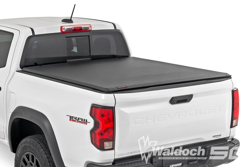 Soft Roll Up Bed Cover | 5' Bed | Chevy/GMC Canyon/Colorado 2WD/4WD (15-25)