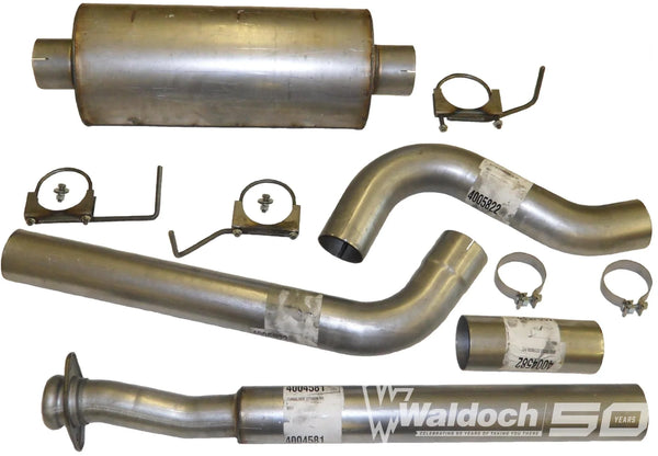 2011-2014 4" STAINLESS SINGLE EXHAUST KIT FORD F150