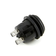 Waterproof Round Push Button Switch , On-Off, SPST, 2 Contacts 44103