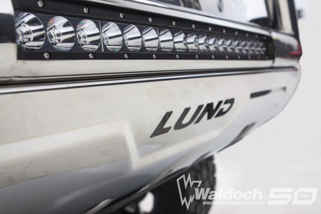 Bull Bar With Led Light Bar-Stainless Steel