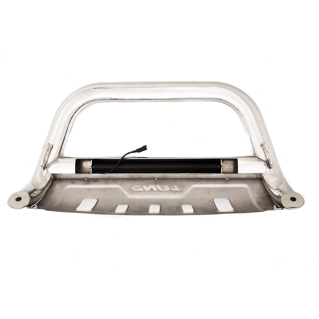 Bull Bar With Led Light Bar-Stainless Steel