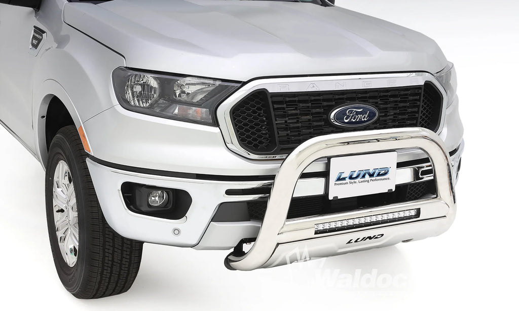 Bull Bar With Led Light Bar-Stainless Steel
