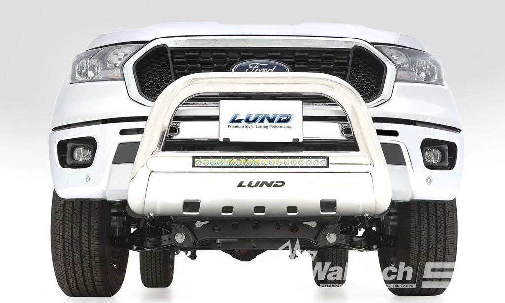 Bull Bar With Led Light Bar-Stainless Steel