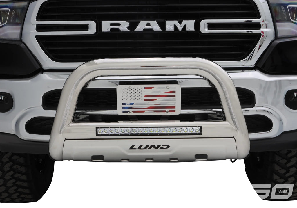 Bull Bar With Led Light Bar-Stainless Steel