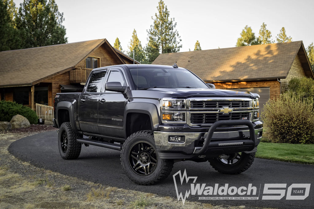Bull Bar With Led Light Bar-Black