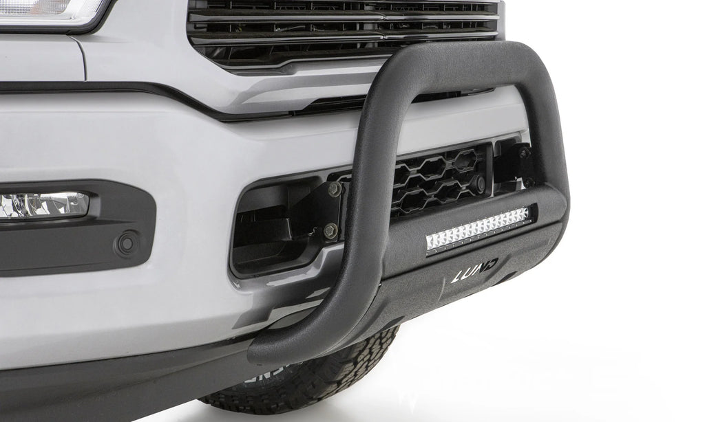 Bull Bar With Led Light Bar-Black