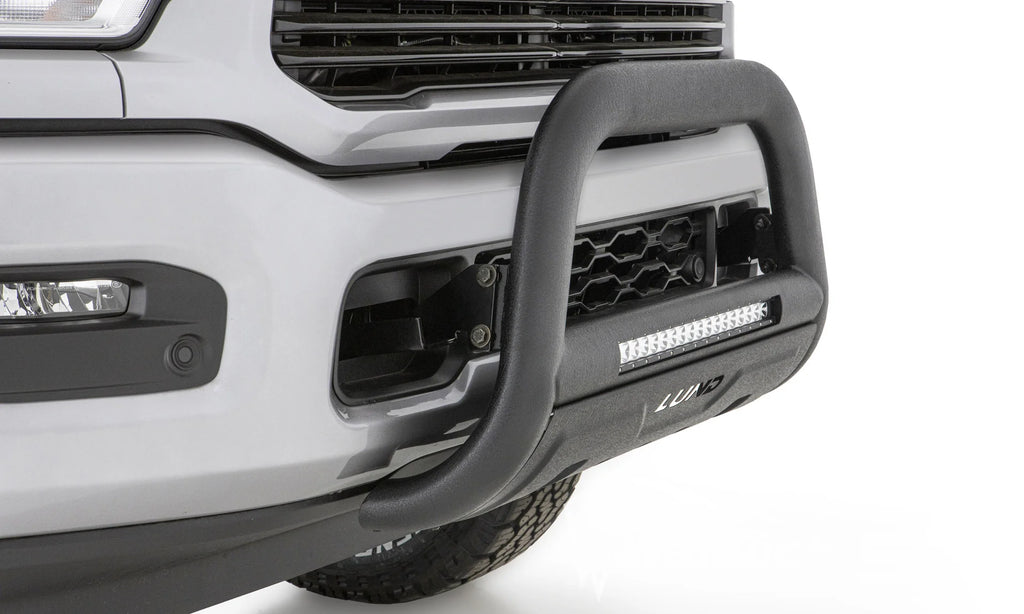 Bull Bar With Led Light Bar-Black