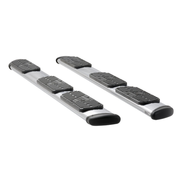 Regal 7 Polished Stainless 113" Oval Side Steps (No Brackets)