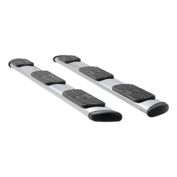 Regal 7 Polished Stainless 114" Oval Side Steps (No Brackets)
