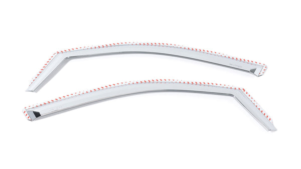 Element Chrome Window Visors-Chevrolet Silverado / GMC Sierra LD - Crew Cab / Double Cab (Set of 2 Front only) Element Chrome Window Visors-Chevrolet Silverado HD / GMC Sierra HD 2500/3500 - Crew Cab / Double Cab (Set of 2 Front only)