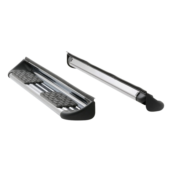 Polished Stainless Steel Side Entry Steps (No Brackets)