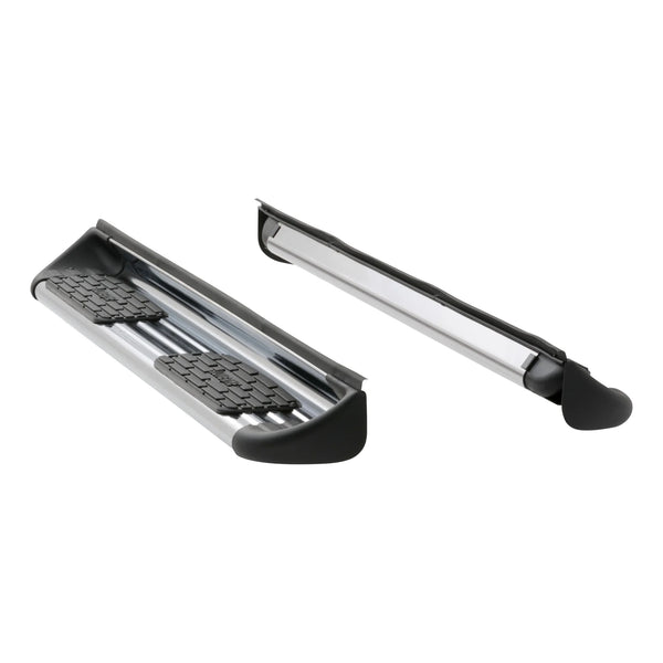Polished Stainless Steel Side Entry Steps (No Brackets)