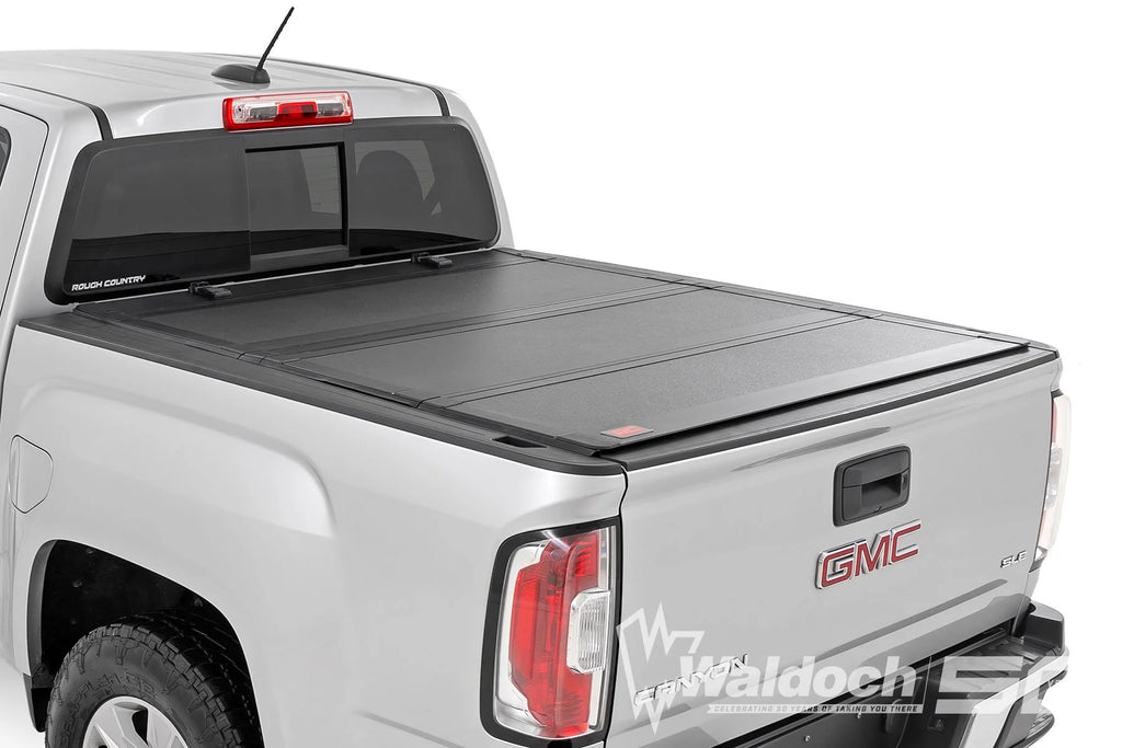 Hard Tri-Fold Flip Up Bed Cover | 6' Bed | Chevy/GMC Canyon/Colorado (15-25)