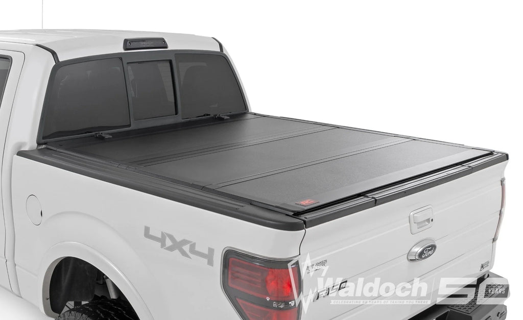 Hard Tri-Fold Flip Up Bed Cover | 6'7" Bed | Ford F-150 2WD/4WD (2004-2014)