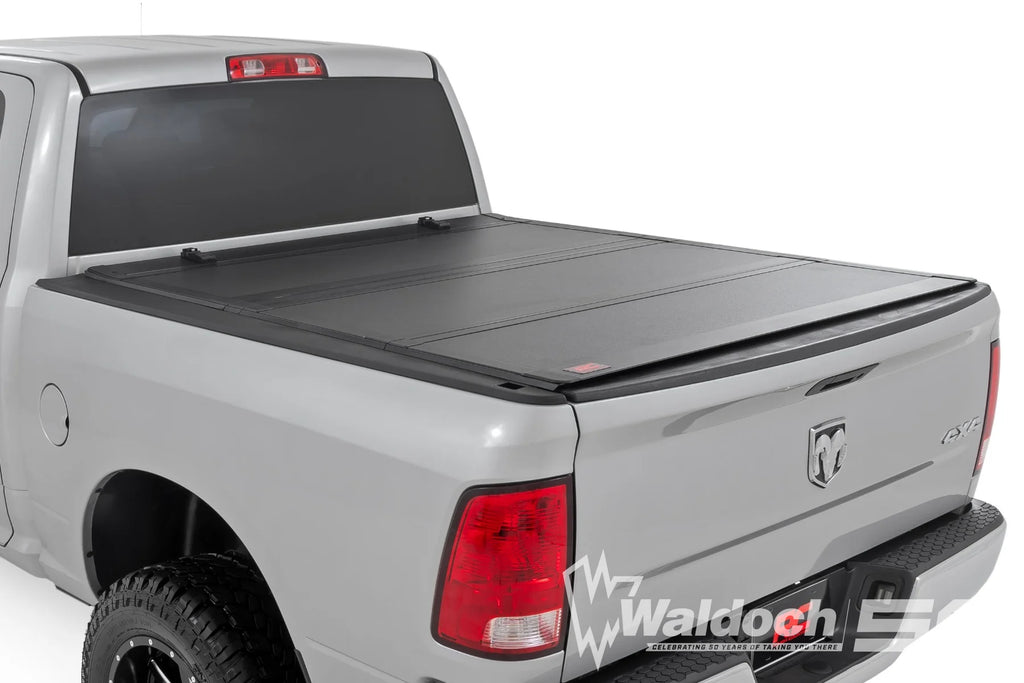 Hard Tri-Fold Flip Up Bed Cover | 5'7" Bed | Ram 1500 2WD/4WD (2010-2018 & Classic)