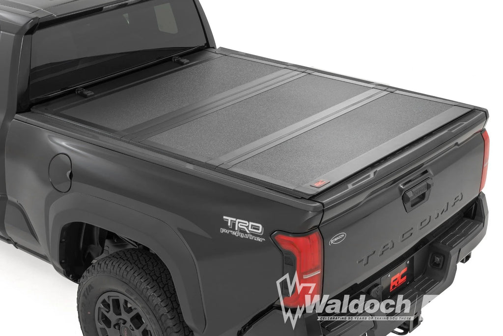 Hard Tri-Fold Flip Up Bed Cover | 6' Bed | Toyota Tacoma 2WD/4WD (2024-2025)