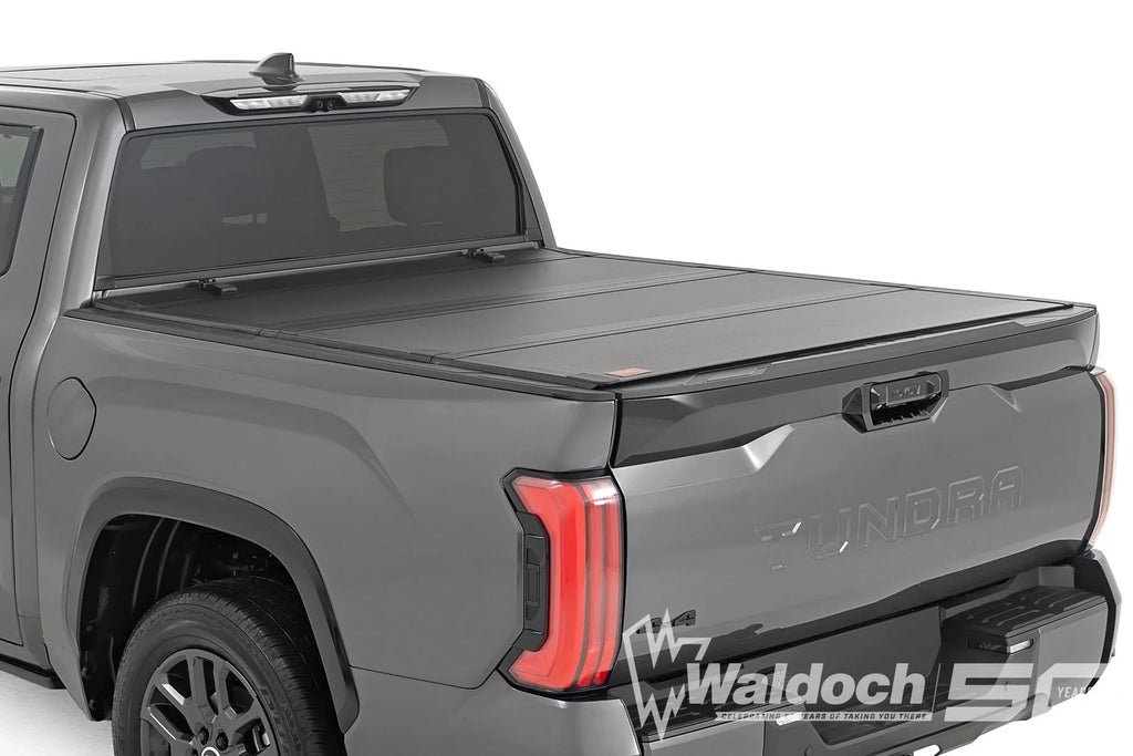 Hard Tri-Fold Flip Up Bed Cover | 5'7" | Toyota Tundra 2WD/4WD (2022-2025)