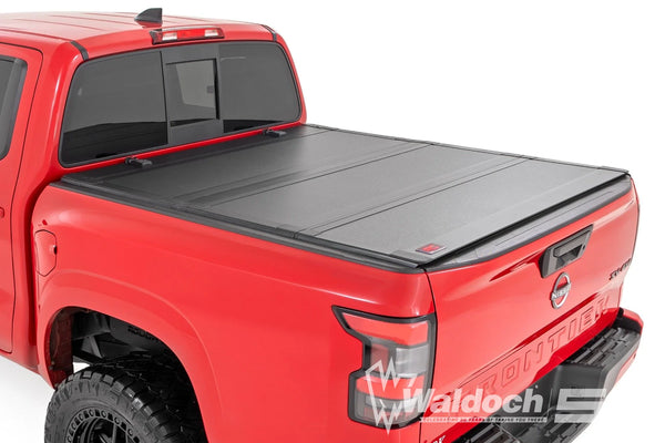 Hard Tri-Fold Flip Up Bed Cover | 5' Bed | Nissan Frontier 2WD/4WD (22-25)