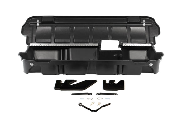 19-22 RAM 1500 Crew Cab (New Body Style) DU-HA Lockbox - Underseat Storage / Gun Case w/Lockable Lid Black