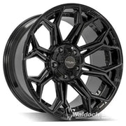 4Play Wheels 4P83 Brushed Black 22x12 -44mm Offset 6x135,6x139.7 (6x5.5)