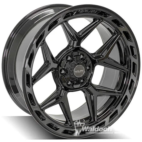 4Play Wheels 4P83 Brushed Black 22x12 -44mm Offset 6x135,6x139.7 (6x5.5)