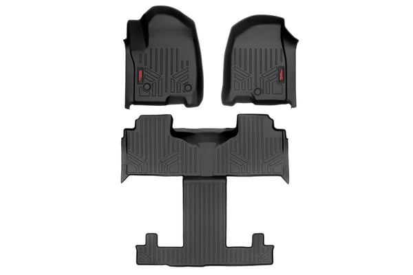 Floor Mats | FR & RR | FR/RR Bucket | Chevy/GMC Tahoe/Yukon 2WD/4WD (21-25)