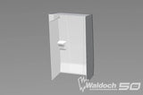 FIBERGLASS SHOWER SURROUND WHITE