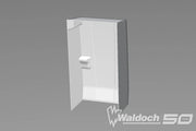 FIBERGLASS SHOWER SURROUND WHITE
