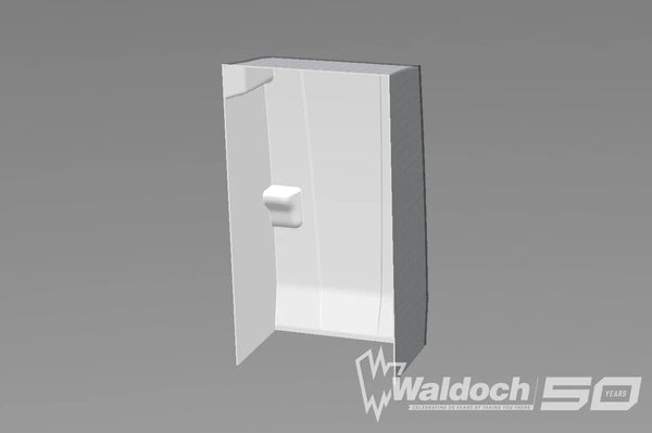 FIBERGLASS SHOWER SURROUND WHITE