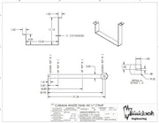 Metal Bracket Kit For Waldoch Underbody Grey / Black Water Tank