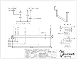 Metal Bracket Kit For Waldoch Underbody Grey / Black Water Tank