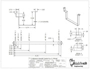 Metal Bracket Kit For Waldoch Underbody Grey / Black Water Tank