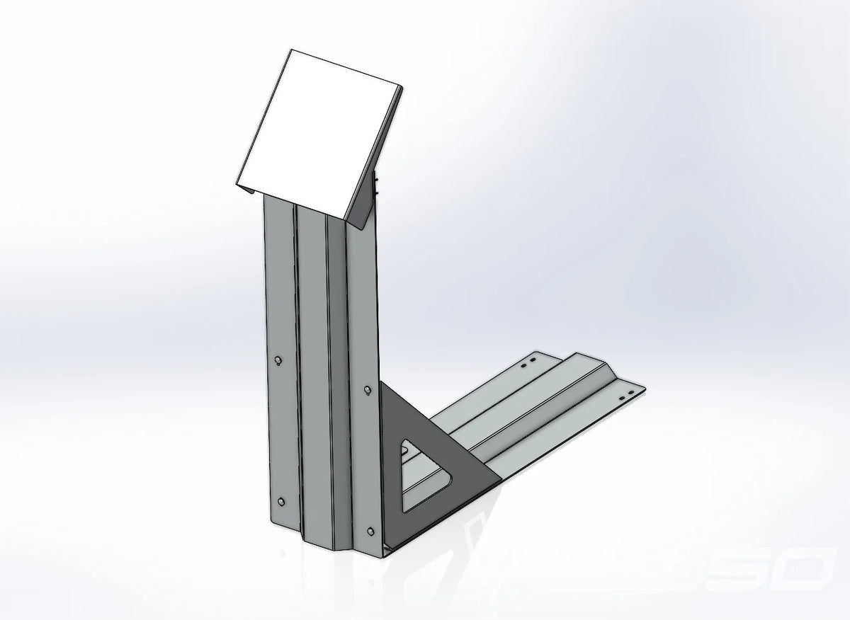 Vehicle Display Stand Aluminum Window Sticker Display Show Custom Car Show Board Display