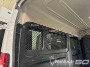 WALDOCH PROMASTER DRIVER SIDE FRONT WINDOW STEEL SCREEN
