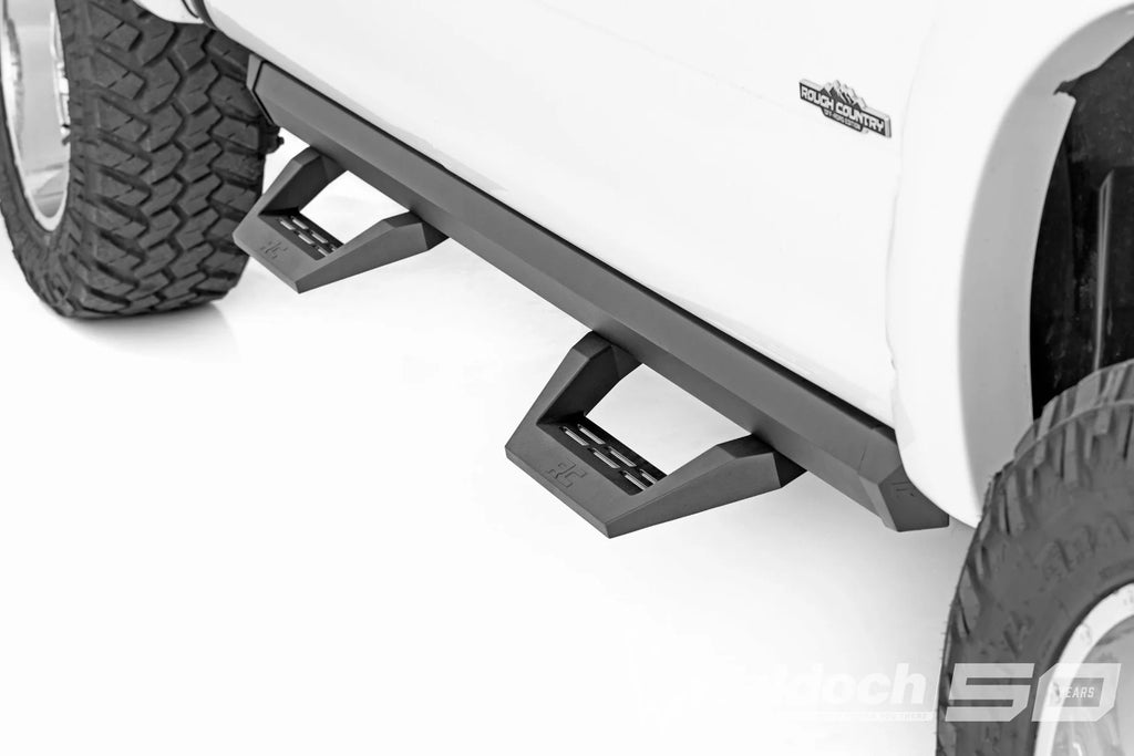 SRX2 Adj Aluminum Step | Crew Cab | Ford F-150/Lightning/F-250/F-350/Raptor (15-25)