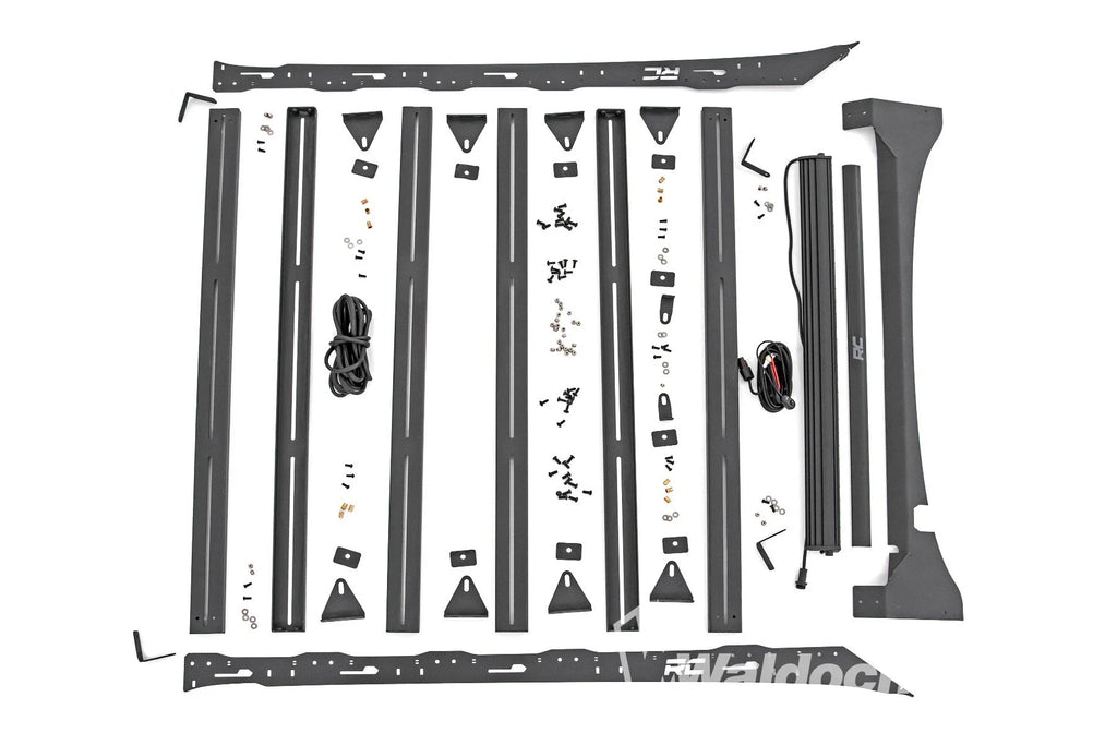 Roof Rack | FR 40 Inch Single Row BLK LED | Ford F-150 2WD/4WD (2015-2018)