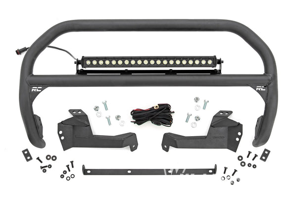 Nudge Bar | 20 Inch Black Single Row LED | Ford Bronco Sport 4WD (2021-2025)