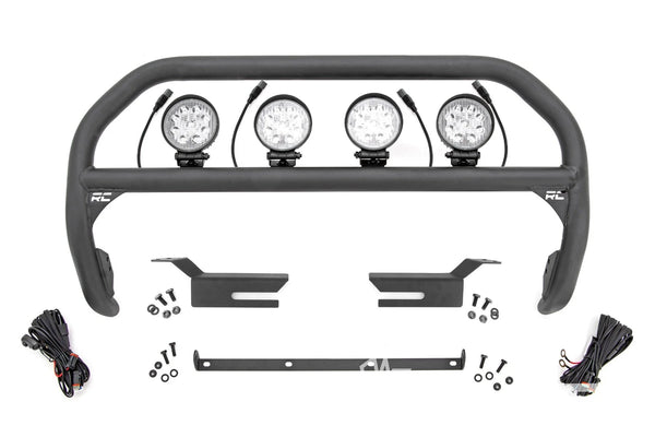 Nudge Bar | 4 Inch Round Led (x4) | Ford Bronco 4WD (2021-2025)