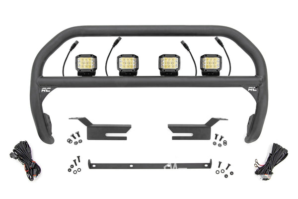 Nudge Bar | 3 Inch Wide Angle Led (x4) | Ford Bronco 4WD (2021-2025)