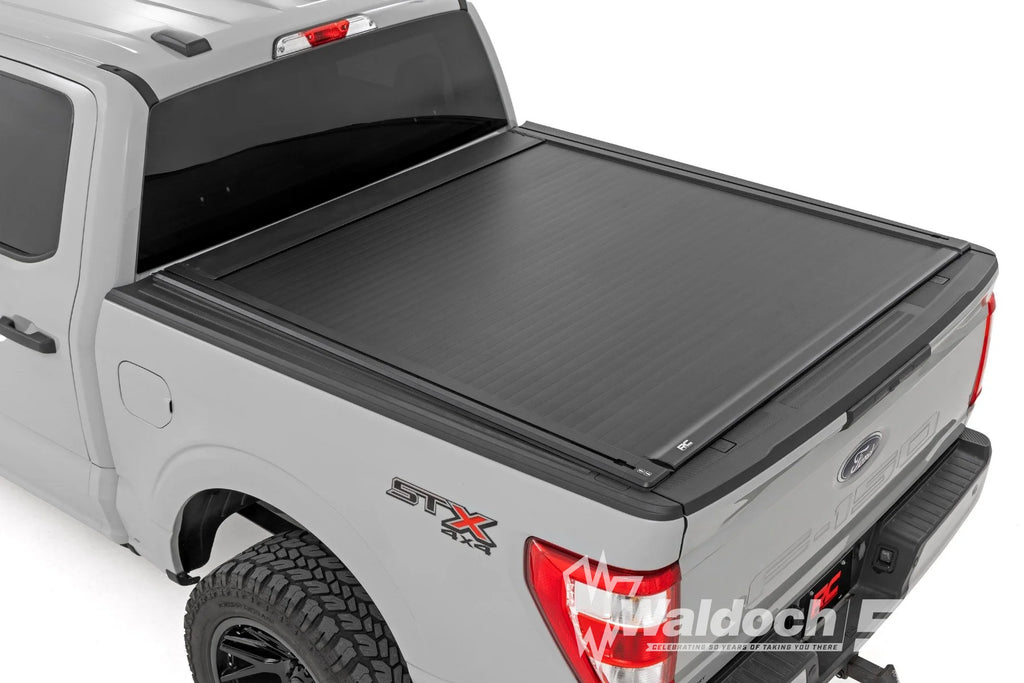 Powered Retractable Bed Cover | 5'7" Bed | Ford F-150 2WD/4WD (2015-2025)