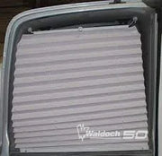 United Shade Grey Colored Shade 52" Wide By 24" Long For Bay Window