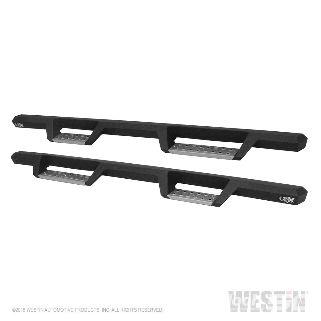 HDX Stainless Drop Nerf Step Bars-Ram 1500 Crew Cab 2009-2018; 1500 Classic Crew Cab 2019-2023; 2500/3500 Crew Cab 2010-2024 (Excl Cab Chassis w/Def Tank)