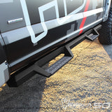 HDX Stainless Drop Nerf Step Bars-F-150 SuperCrew 2015-2024; F-250/350 Crew Cab 2017-2024