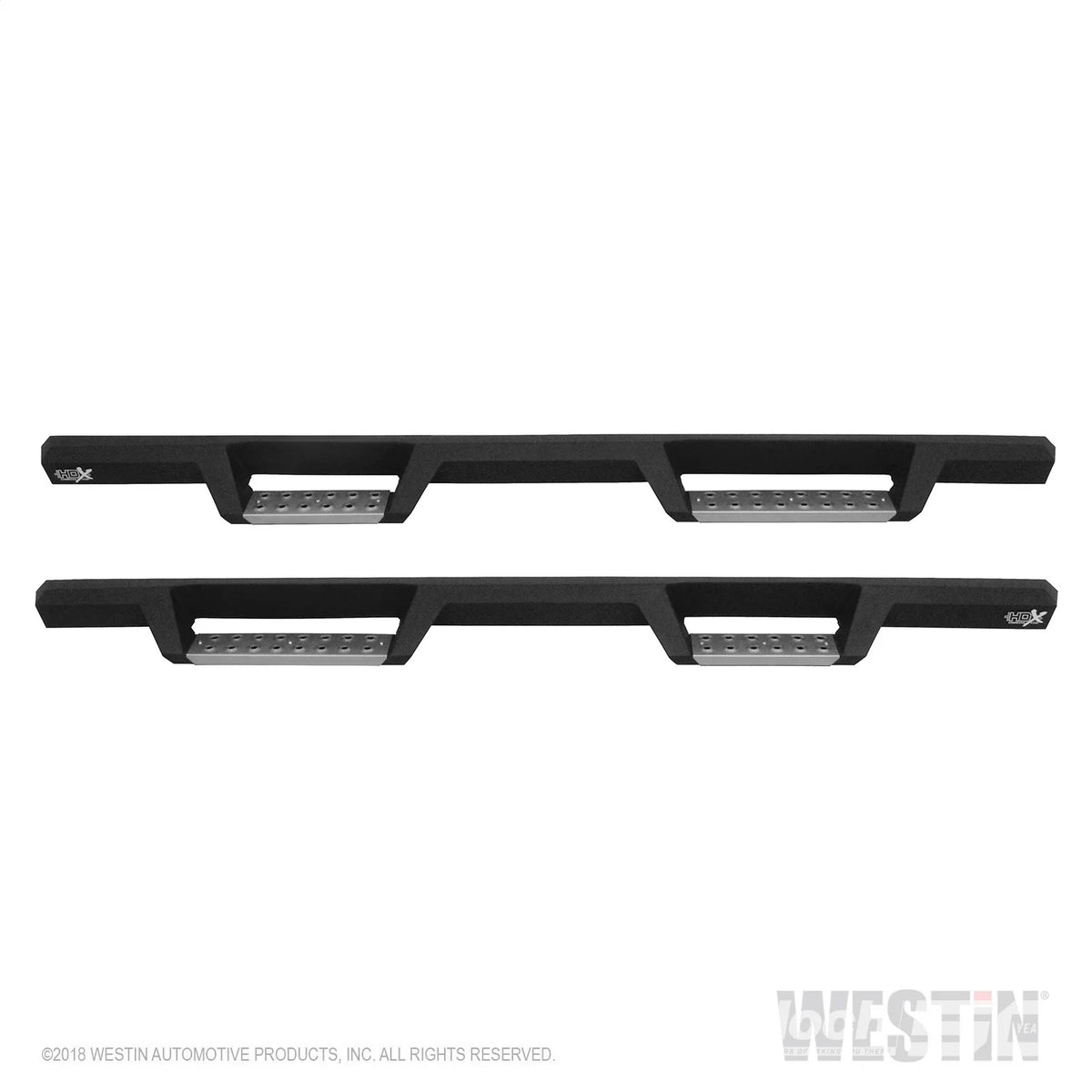 HDX Stainless Drop Nerf Step Bars-Ram 1500 Crew Cab 2019-2024 (Excl. 2019-2023 1500 Classic)