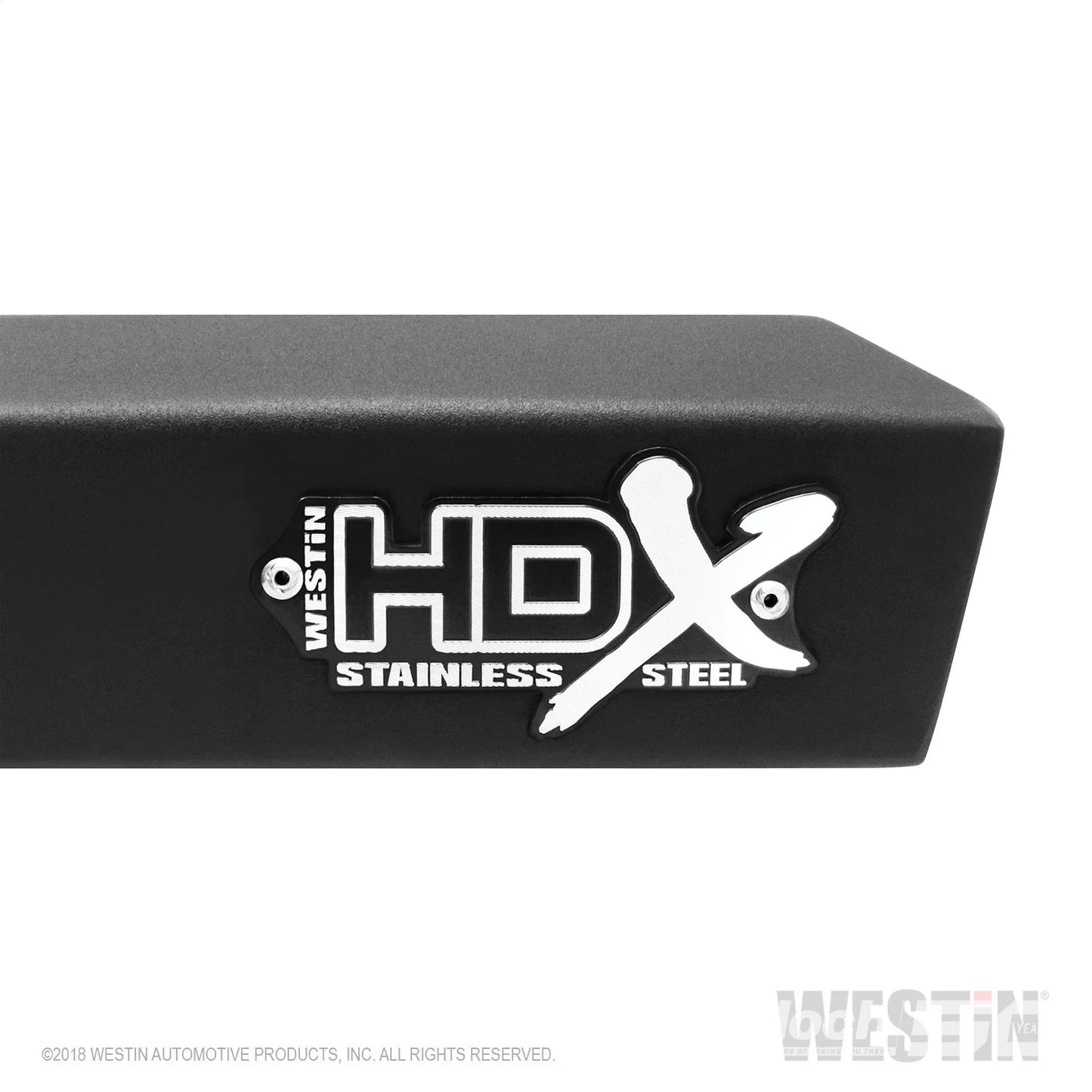 HDX Stainless Drop Nerf Step Bars-Silverado/Sierra 1500 Crew Cab 2019-2024 (Excl. 2019 Silverado LD/Sierra 1500 Limited); Silverado/Sierra 2500/3500 Crew Cab 2020-2024